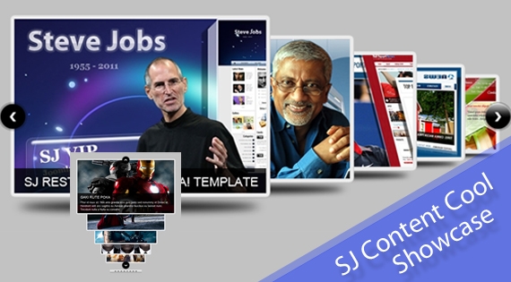 SJ Content Cool Showcase - отображение новостей Joomla