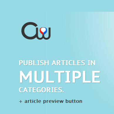 CW Multicategories - мультикатегории CMS Joomla бесплатно CW Multicategories - мультикатегории CMS Joomla бесплатно