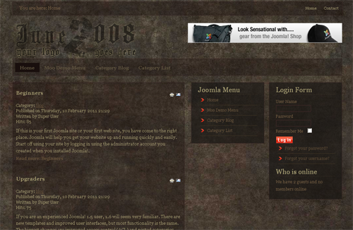 Jeanne d’Arc - шаблон сайт визитка joomla Jeanne d’Arc - шаблон сайт визитка joomla