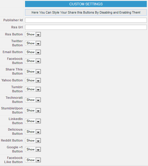 Fancy Bookmarks - joomla социальные кнопки Fancy Bookmarks - joomla социальные кнопки