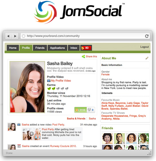 JomSocial v2.6.0 - компонент социальной сети для joomla JomSocial v2.6.0 - компонент социальной сети для joomla