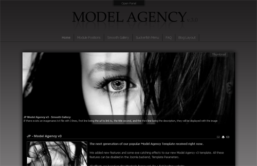 JP Model Agency v.3.0 - шаблон сайт визитка joomla JP Model Agency v.3.0 - шаблон сайт визитка joomla