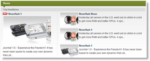 Новостной модуль для K2 