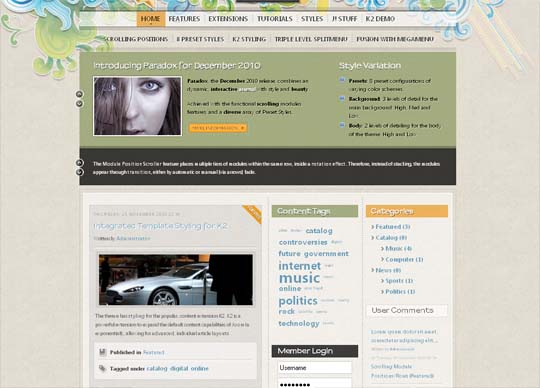 Paradox от RocketTheme Paradox от RocketTheme