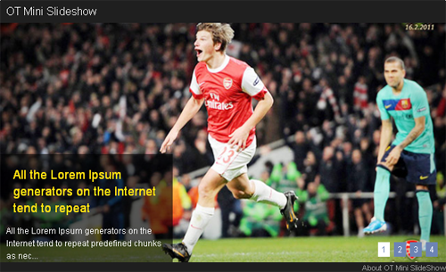 OT Mini SlideShow - joomla модуль слайд шоу