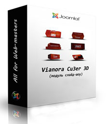 Модуль слайд-шоу Vinaora Cu3er 3D для Joomla!