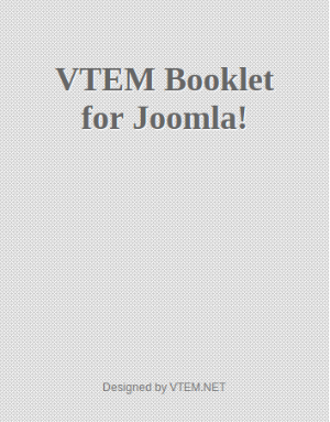 VTEM Booklet - модуль книга для Joomla