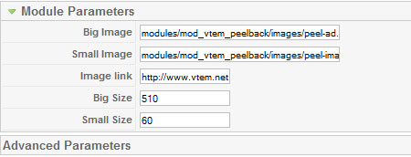 VTEM Peelback - угловой модуль для Joomla