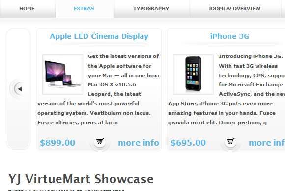 YJ VirtueMart Showcase